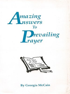 cover image of Amazing Answers to Prevailing Prayer